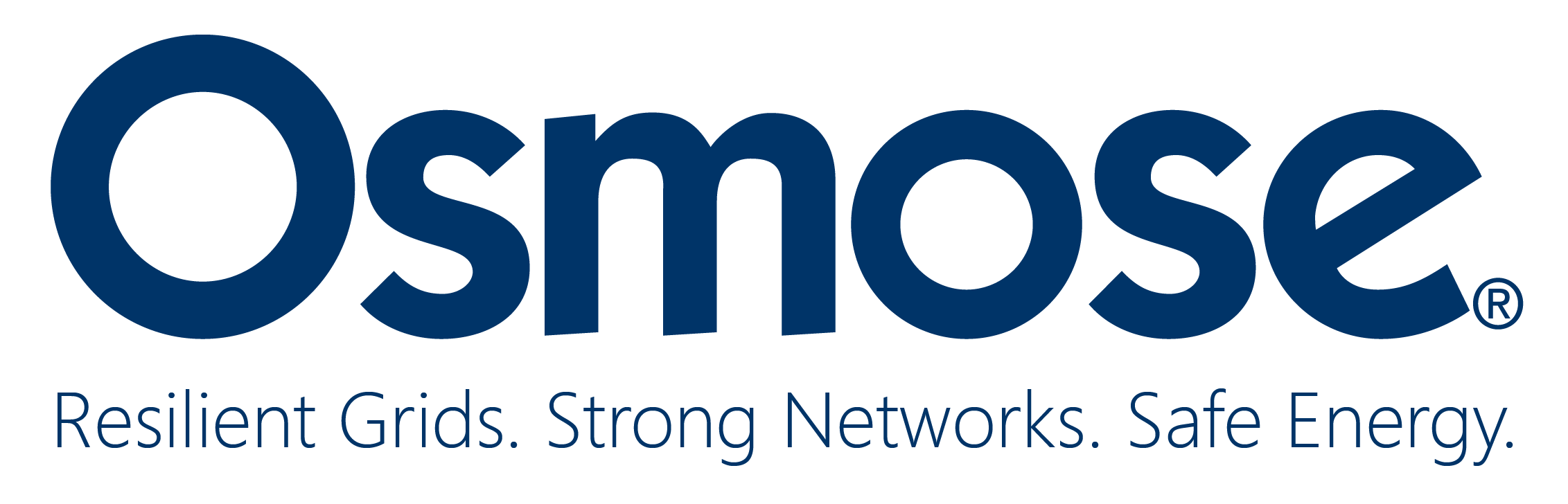 Osmose logo blue tagline 