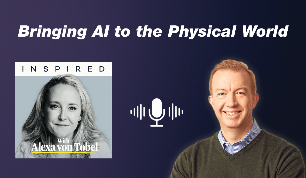 “Bringing AI to the Physical World” episode of the Inspired podcast featuring BrightAI CEO Alex Hawkinson