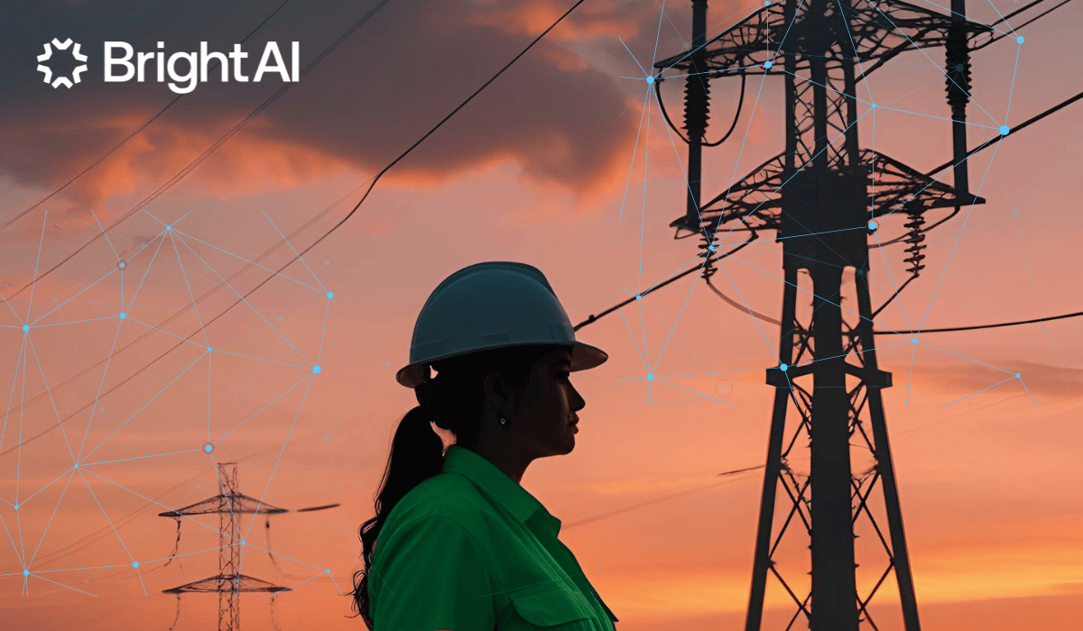 brightai series a physical ai power grid