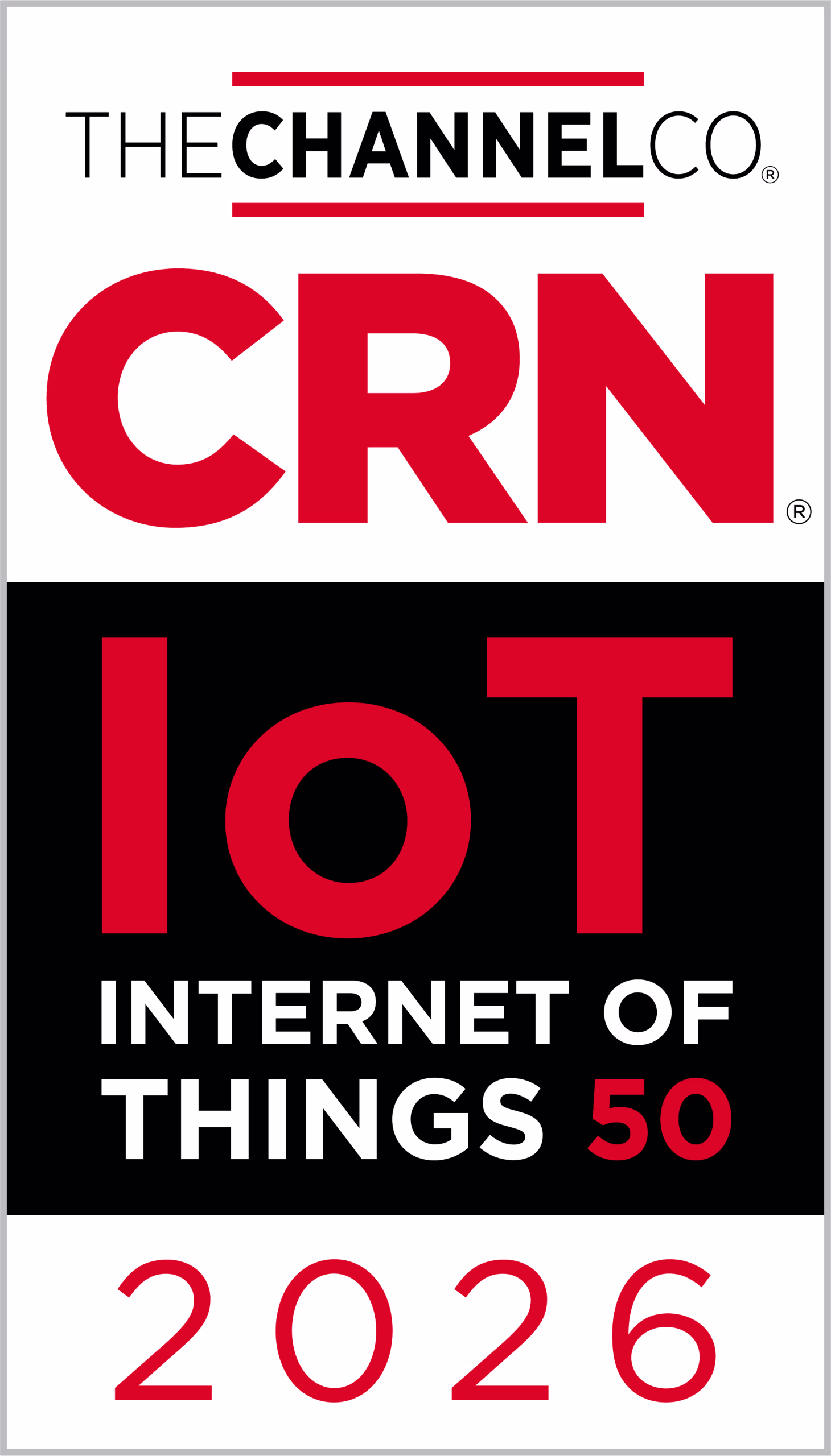 award badge crn iot 
